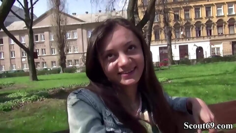 German Scout - Petite Teen Shrima Fuck by Big Dick