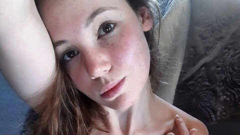 Freckled red, what do u think about my perky tits